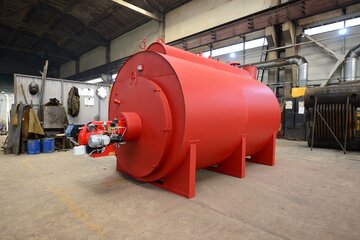 Парогенератор 2500 кг жаротрубный